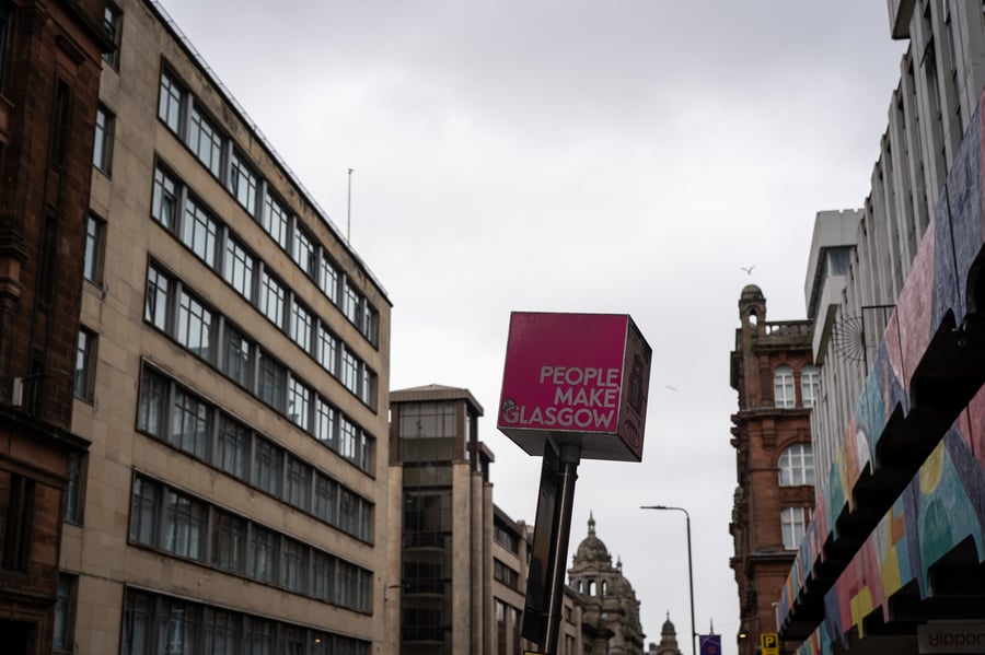 People Make Glasgow Sign