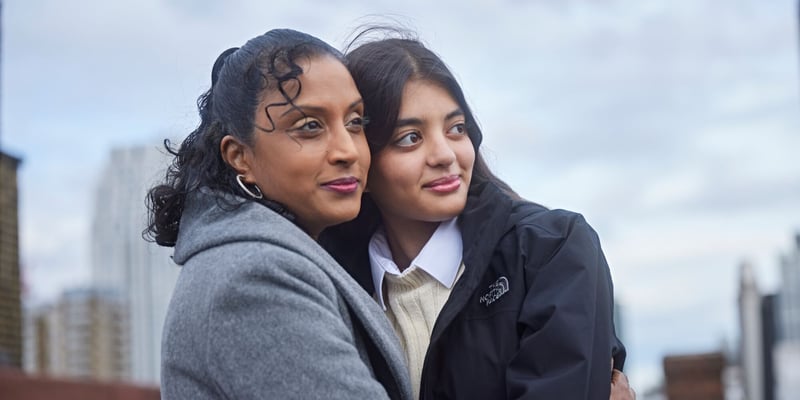 Two women supported by Shelter