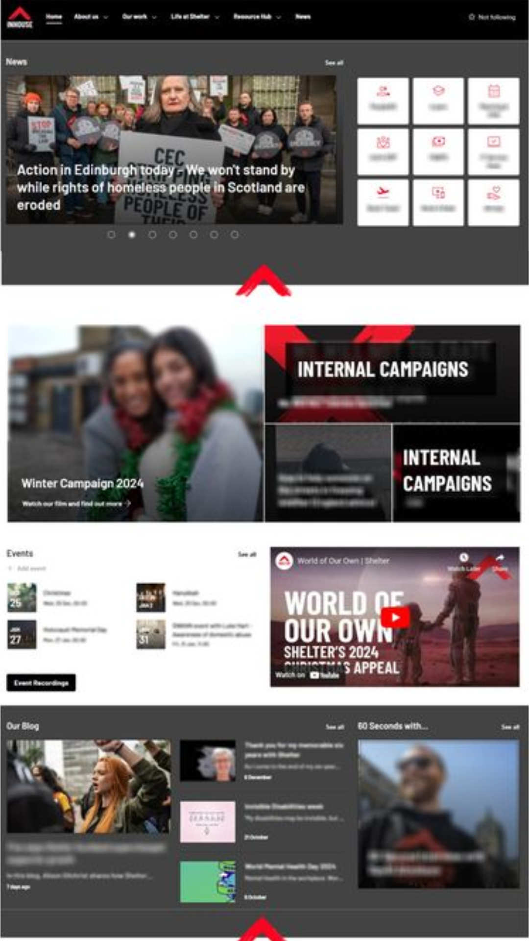 Shelter Intranet